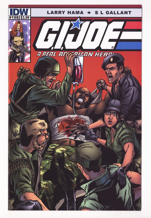 G.I. Joe: A Real American Hero 198 VF+ (8.5) (2014)