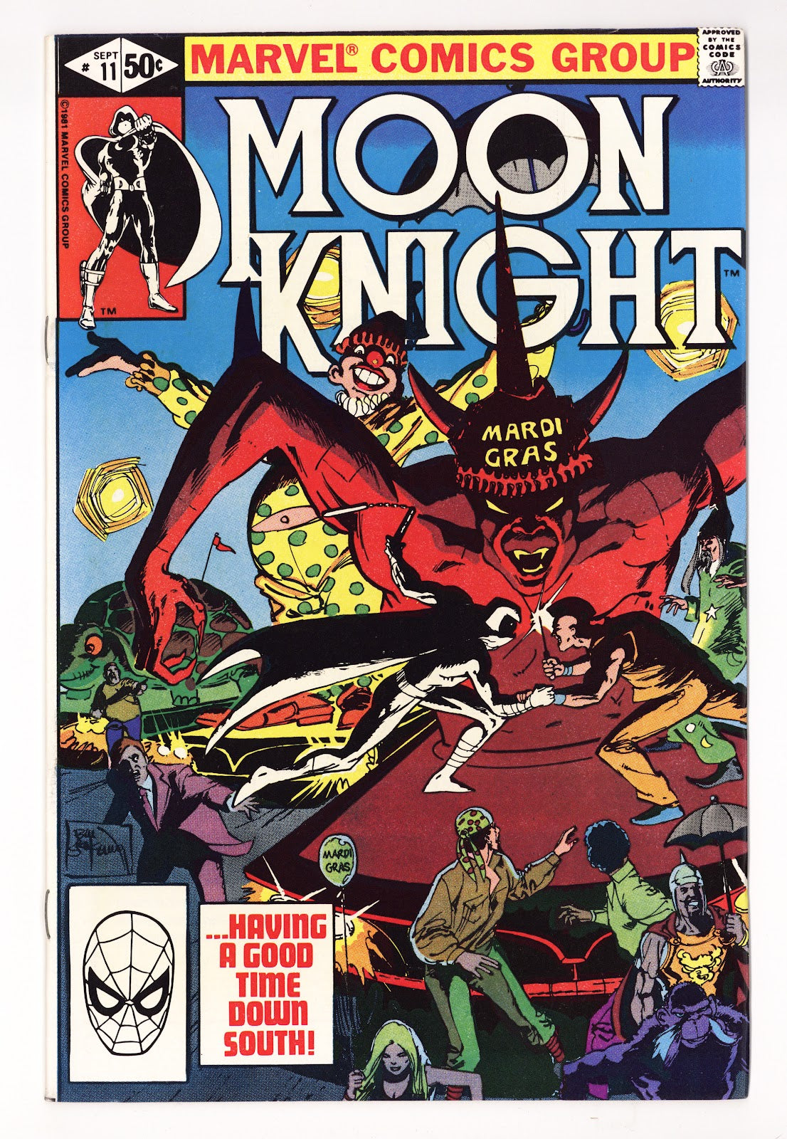 Moon Knight Vol 1 11 Mid Grade (1981) 
