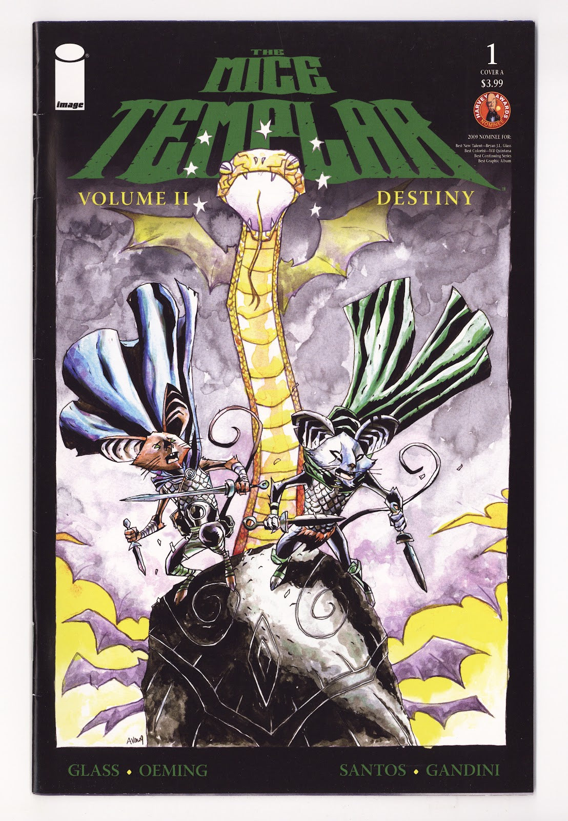 The Mice Templar Volume II: Destiny 1 Mid Grade (2009) 