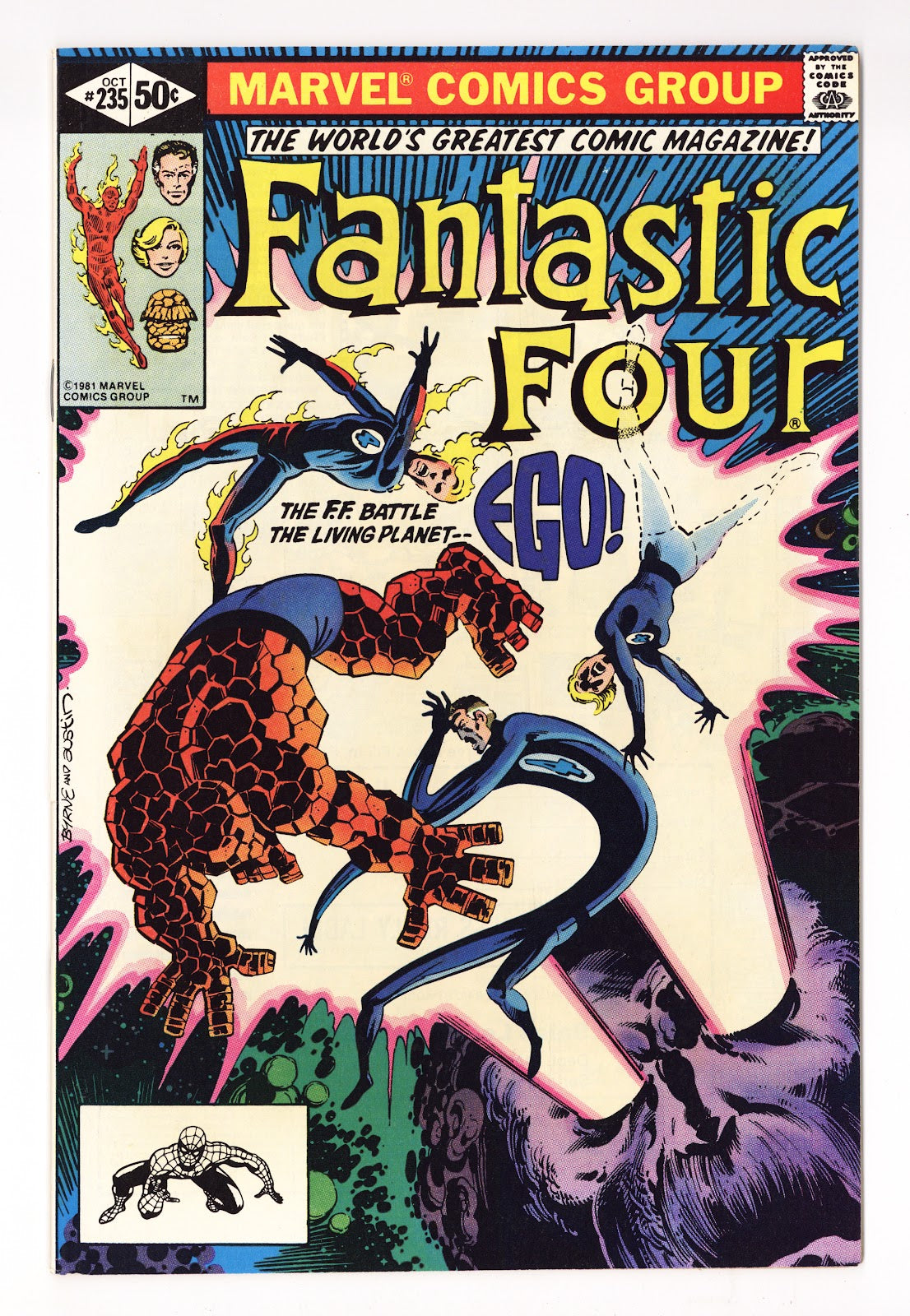 Fantastic Four Vol 1 235 Mid Grade (1981) 