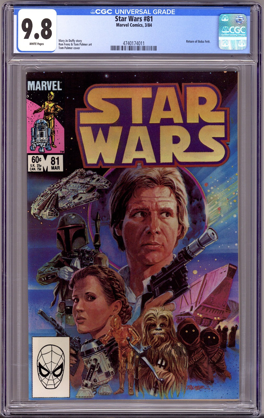 Star Wars Vol 1 81 CGC 9.8 (NM/M)   (1984)