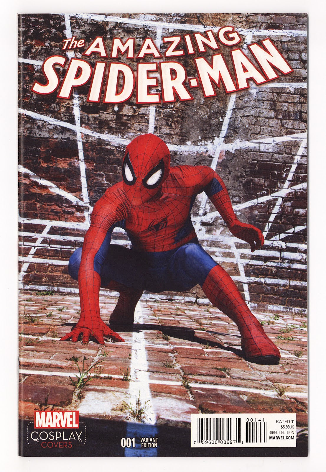 Amazing Spider-Man Vol 4 1 High Grade (2015) Cosplay Variant 