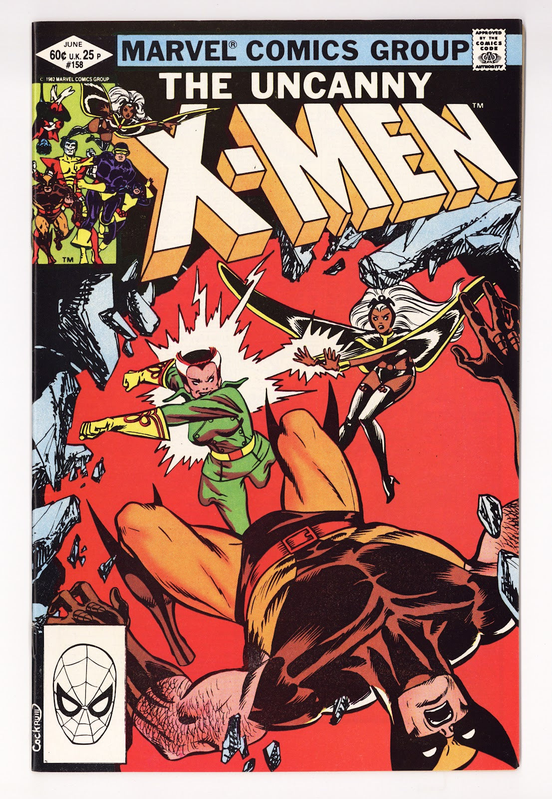 The Uncanny X-Men Vol 1 158  VF/NM (9.0)   (1982)     