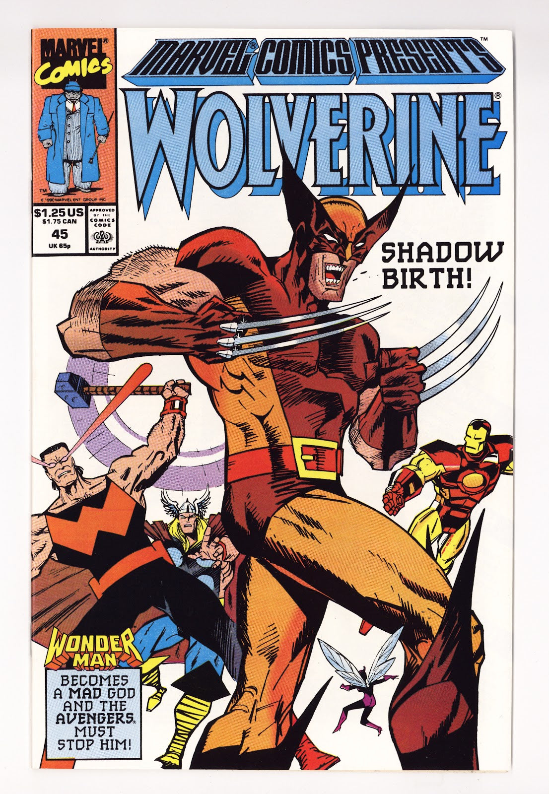 Marvel Comics Presents Vol 1 45 High Grade (1990) 