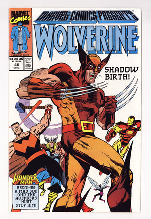 Marvel Comics Presents Vol 1 45 High Grade (1990)