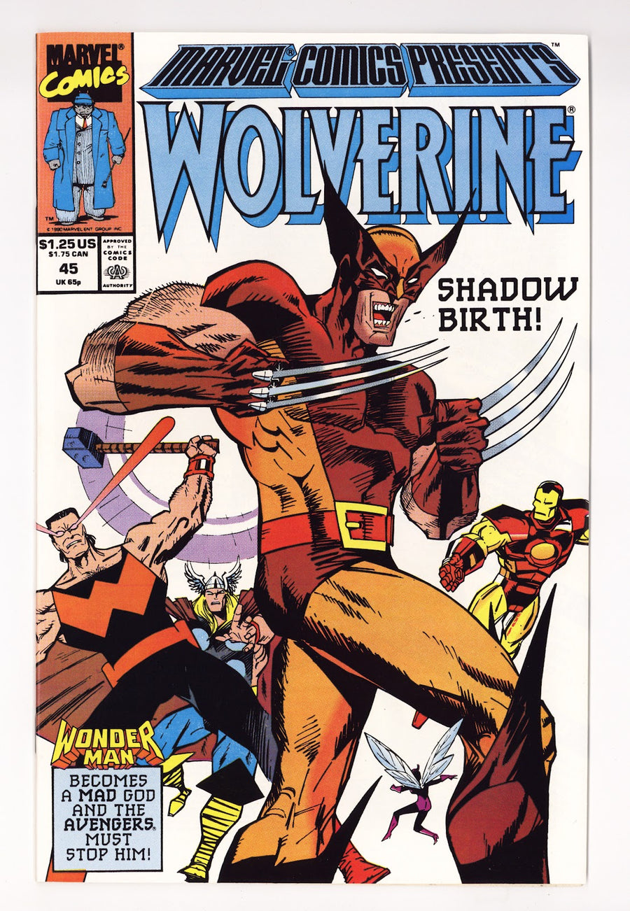Marvel Comics Presents Vol 1 45 High Grade (1990) 