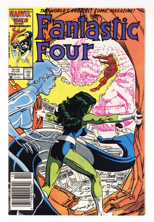 Fantastic Four Vol 1 295 High Grade (1986) Newsstand