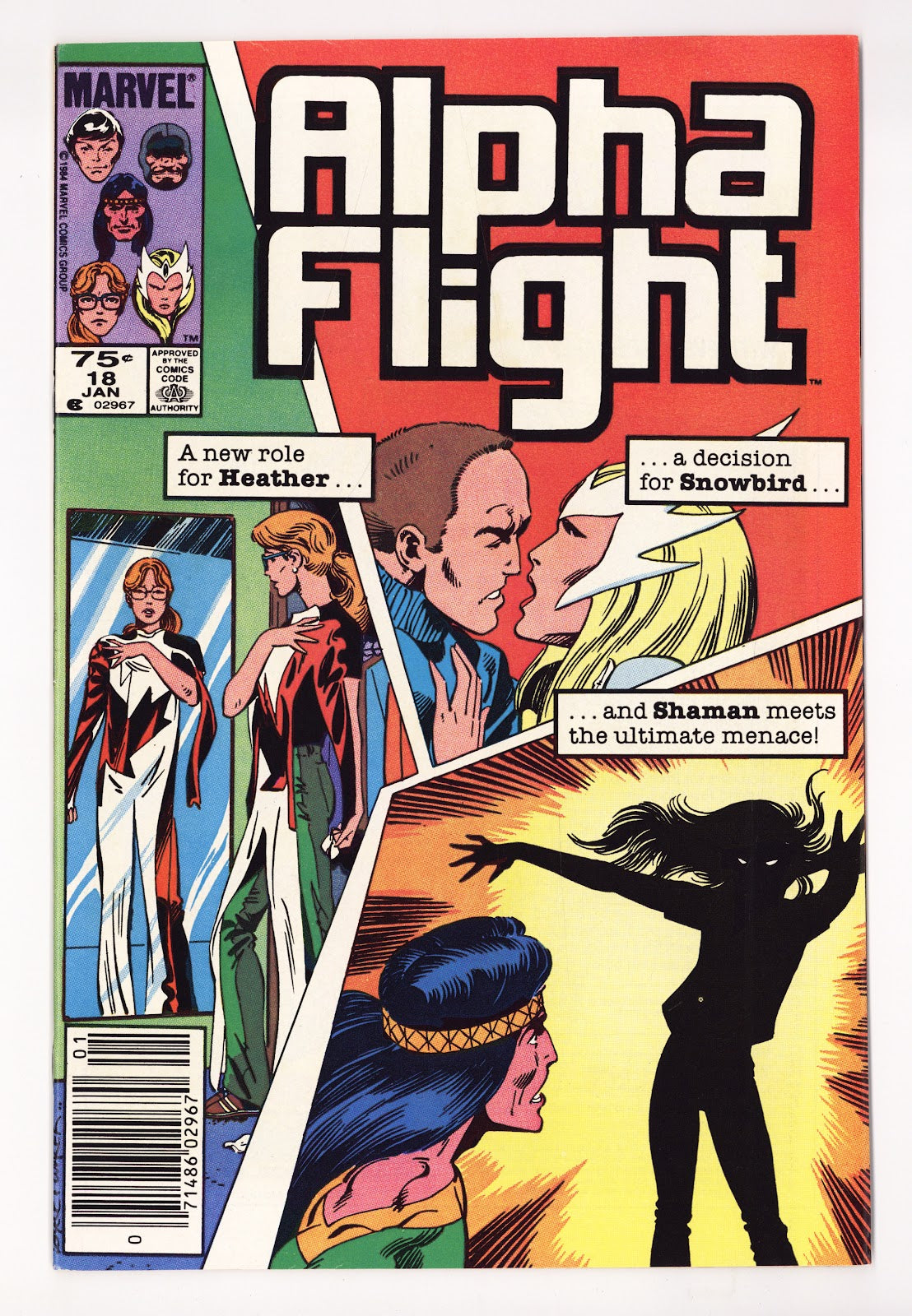 Alpha Flight Vol 1 18 High Grade (1985) Canadian Price Variant 