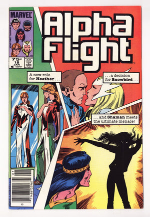Alpha Flight Vol 1 18 High Grade (1985) Canadian Price Variant