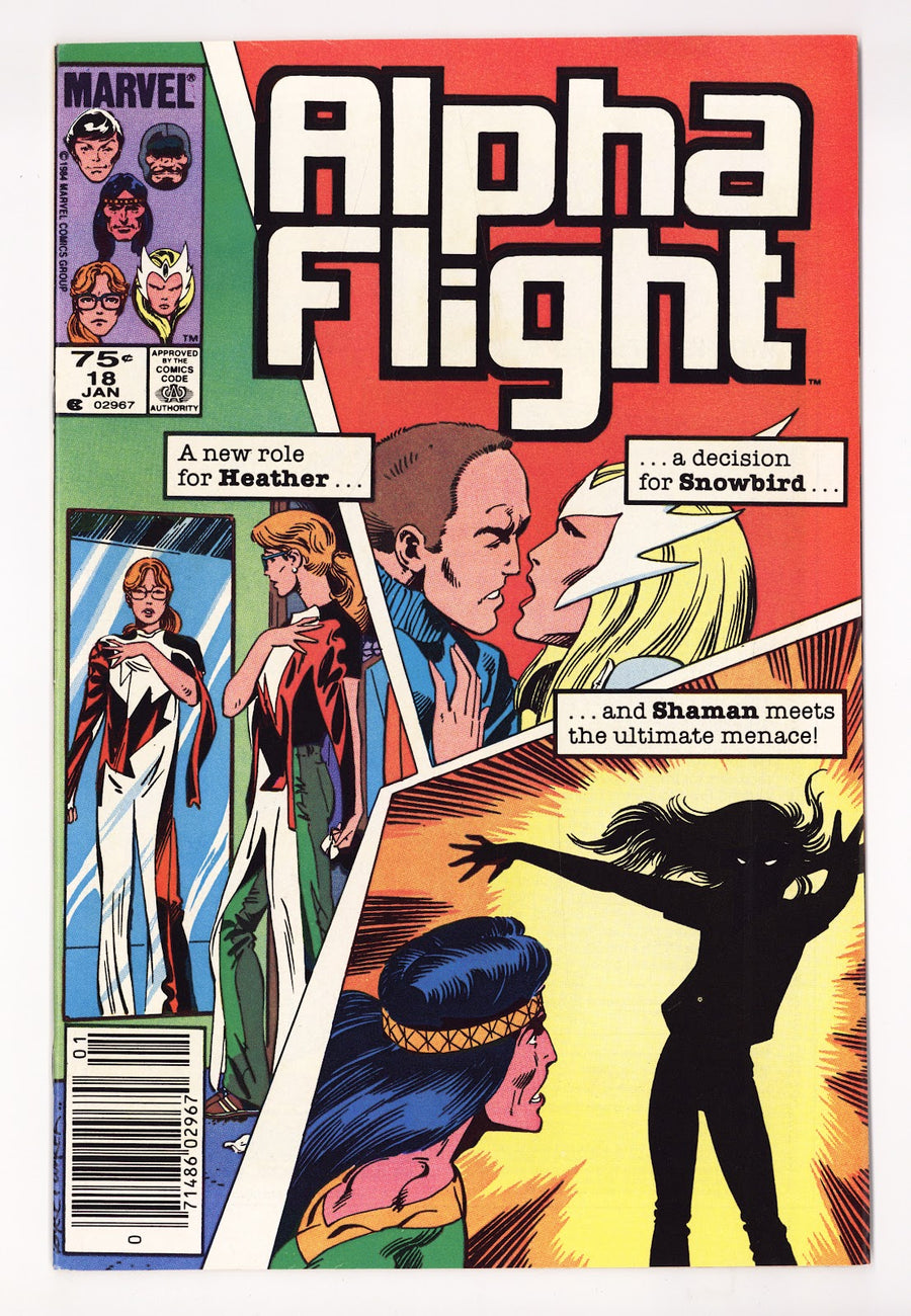 Alpha Flight Vol 1 18 High Grade (1985) Canadian Price Variant 