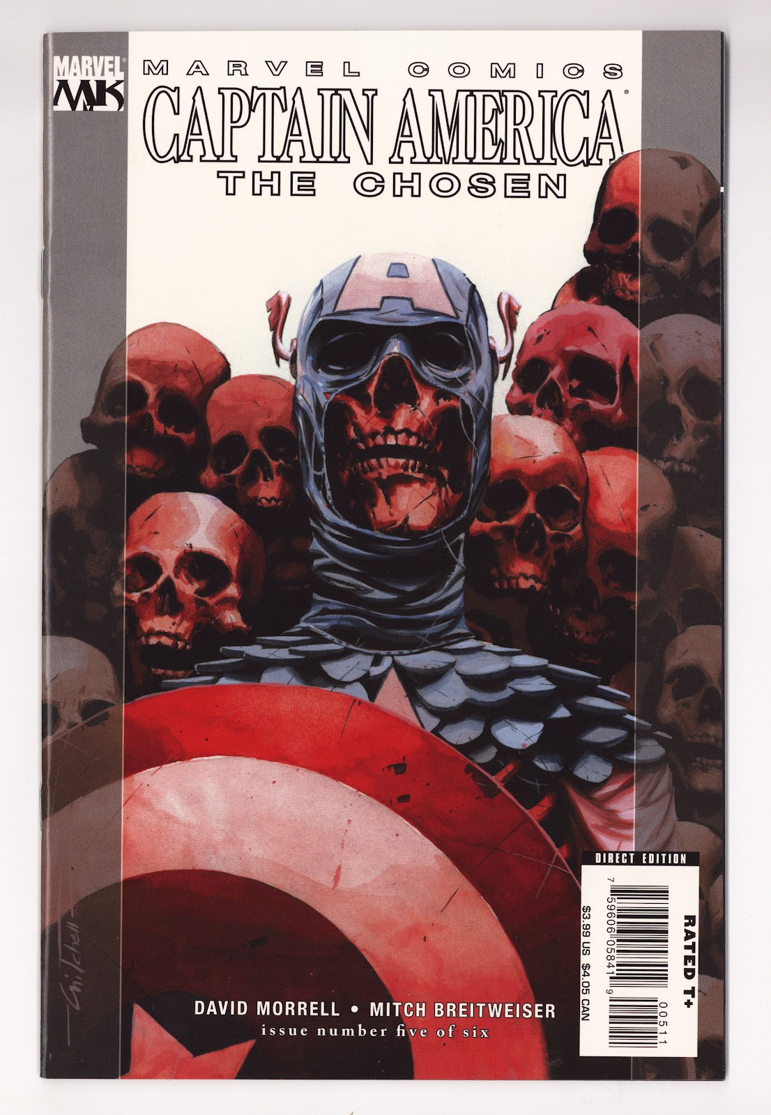 Captain America: The Chosen 5 High Grade (2008) Direct Edition 