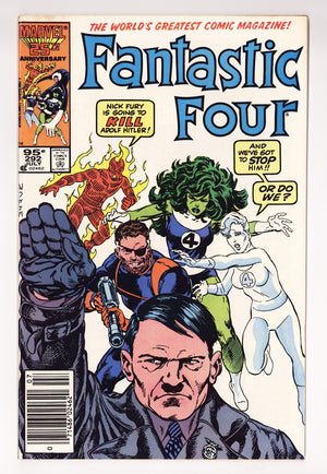 Fantastic Four Vol 1 292 Mid Grade (1986) Canadian Price Variant
