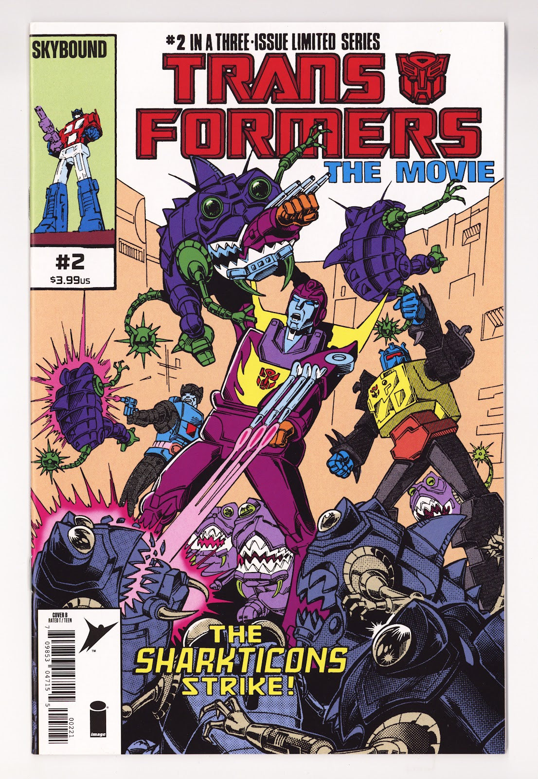 The Transformers the Movie 40th Anniversary Edition #2 (2026) Perlin Variant