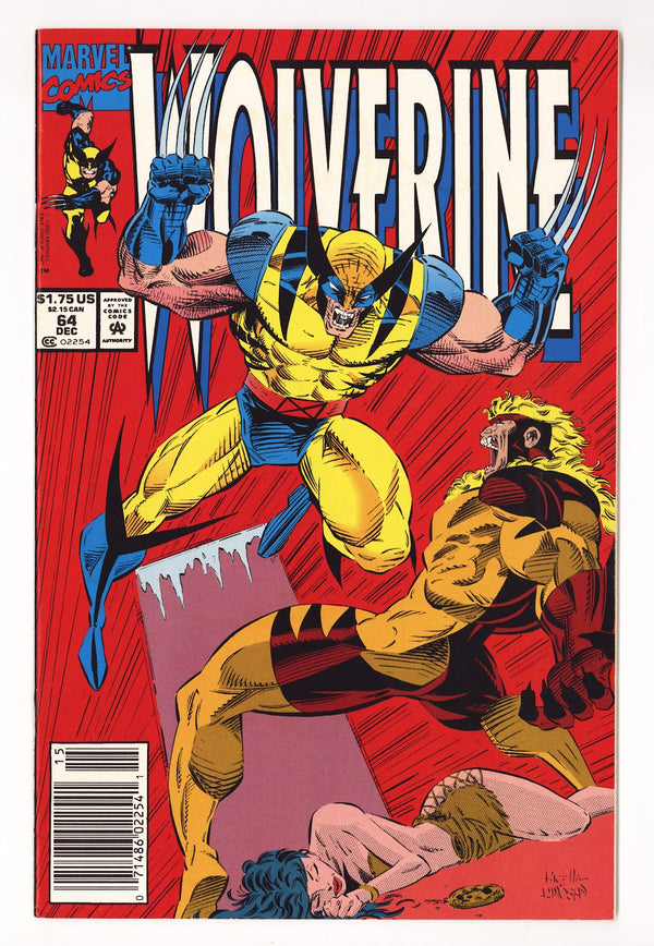 Wolverine Vol 2 64 High Grade (1992) Newsstand
