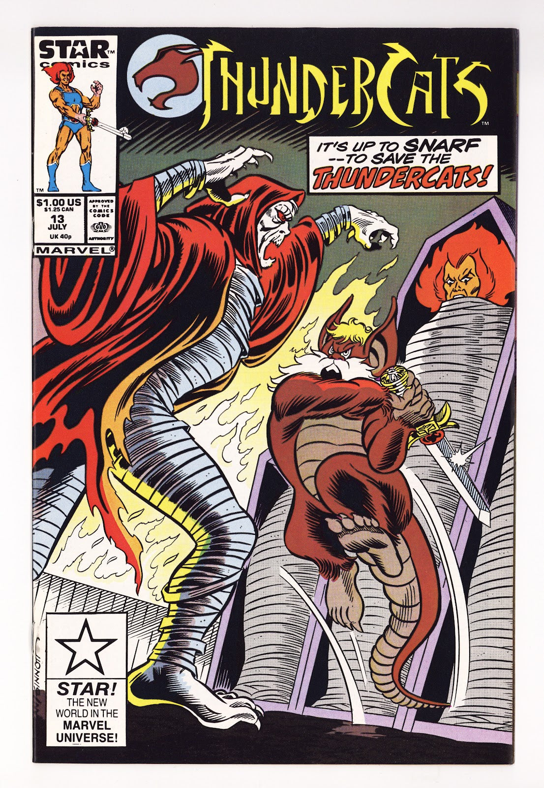 Thundercats Vol 1 13  VF/NM (9.0)   (1987)     