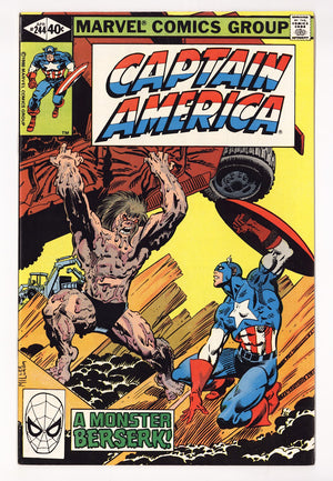 Captain America Vol 1 244 Mid Grade (1980)