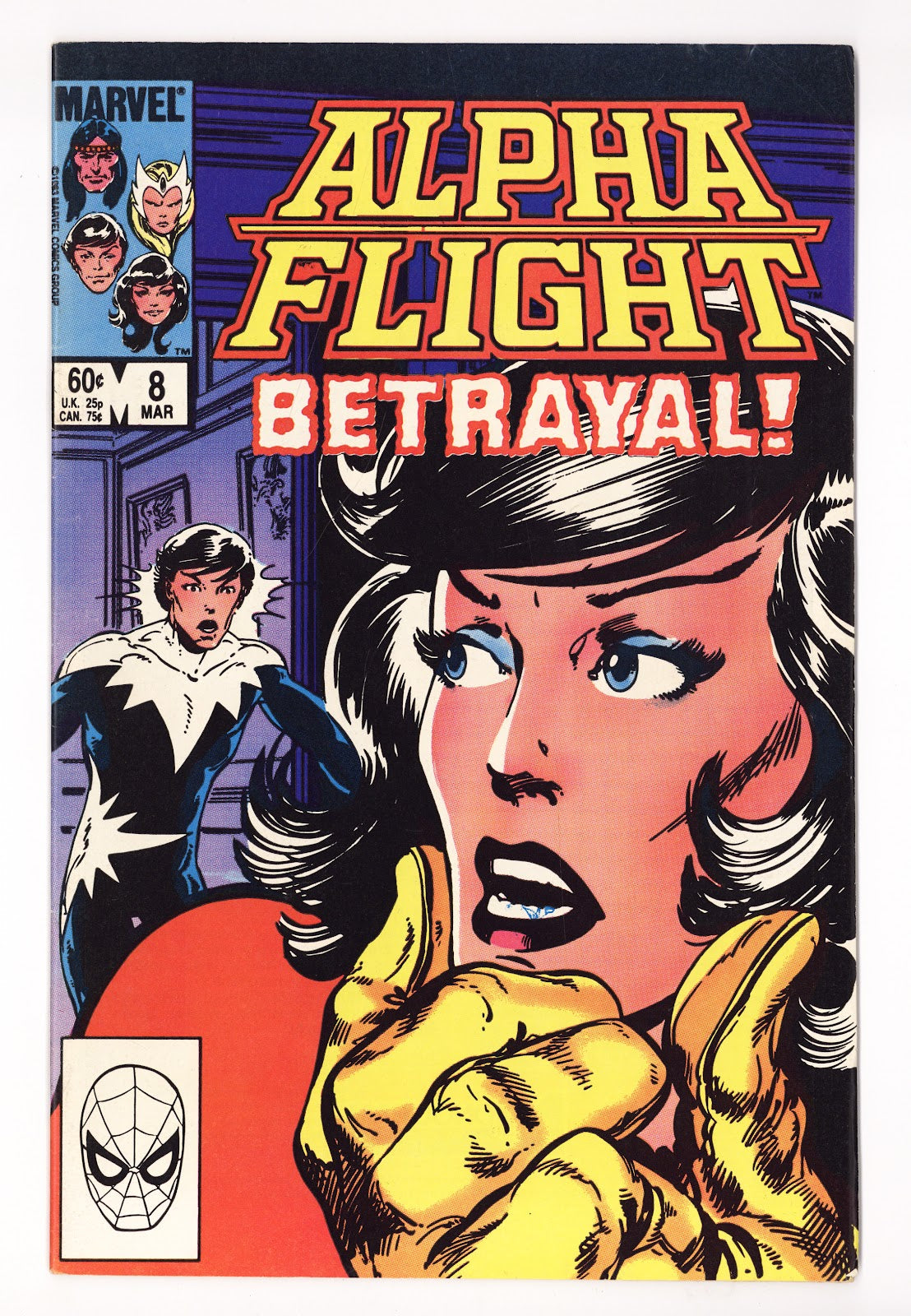 Alpha Flight Vol 1 8 Mid Grade (1984) Direct 