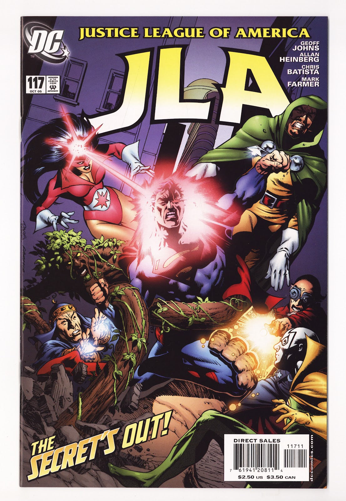 JLA 117 High Grade (2005) Direct Sales 