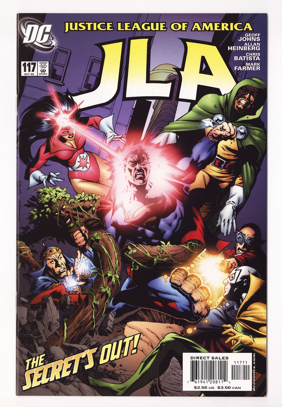 JLA 117 High Grade (2005) Direct Sales 