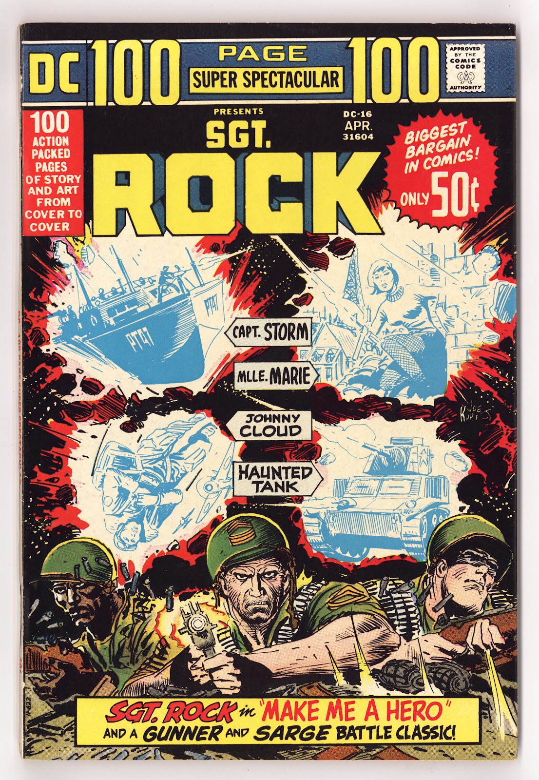 100-Page Super Spectacular Vol 1 DC-16  VF+ (8.5)   (1973)     