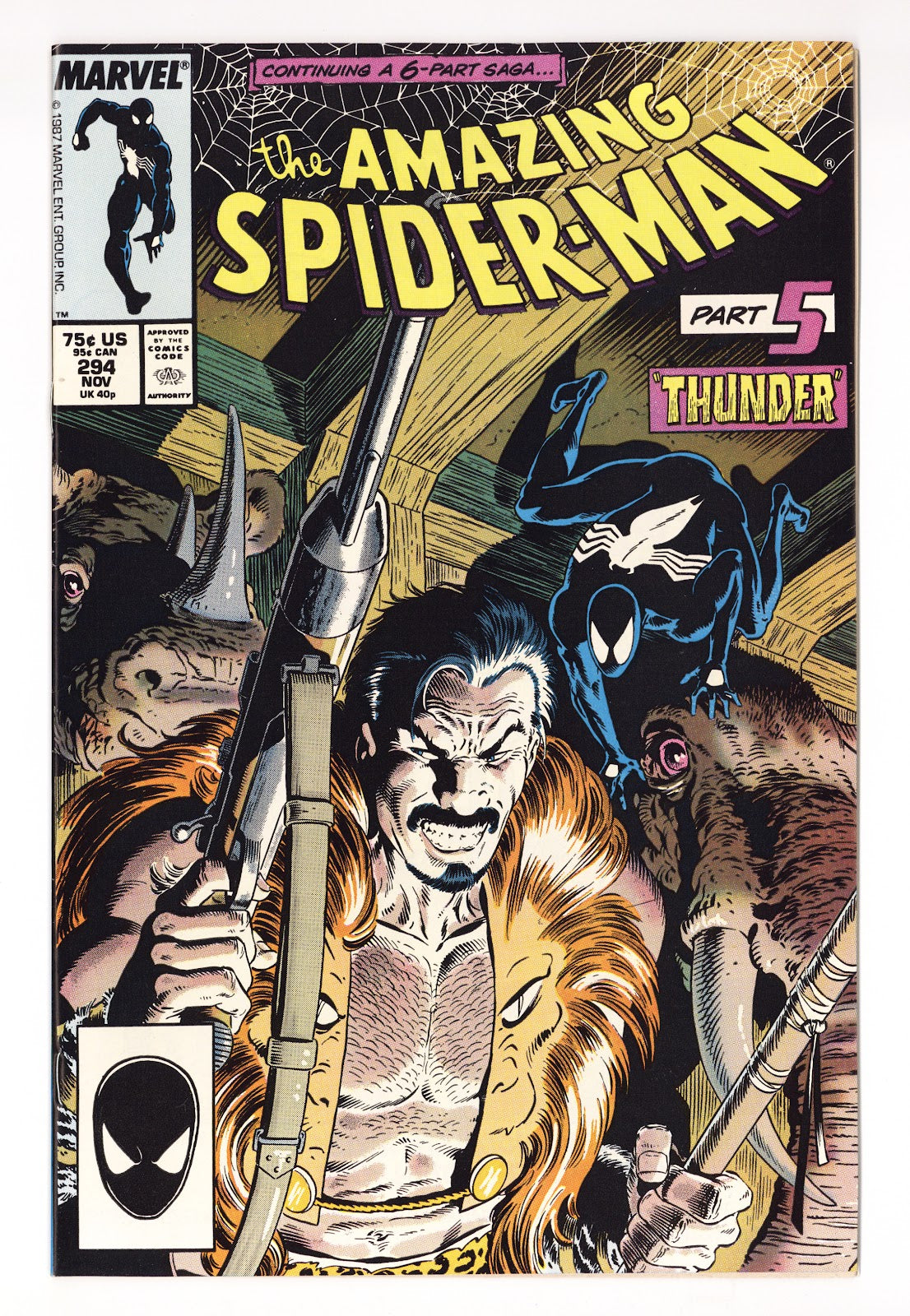 The Amazing Spider-Man Vol 1 294  VF/NM (9.0)   (1987)