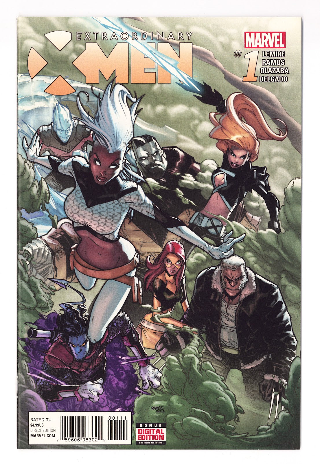Extraordinary X-Men 1 High Grade (2016) 