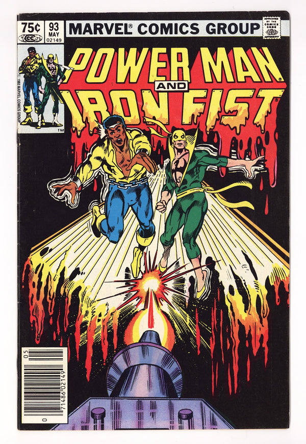 Power Man and Iron Fist Vol 1 93  Mid Grade   (1983)   Canadian Price Variant