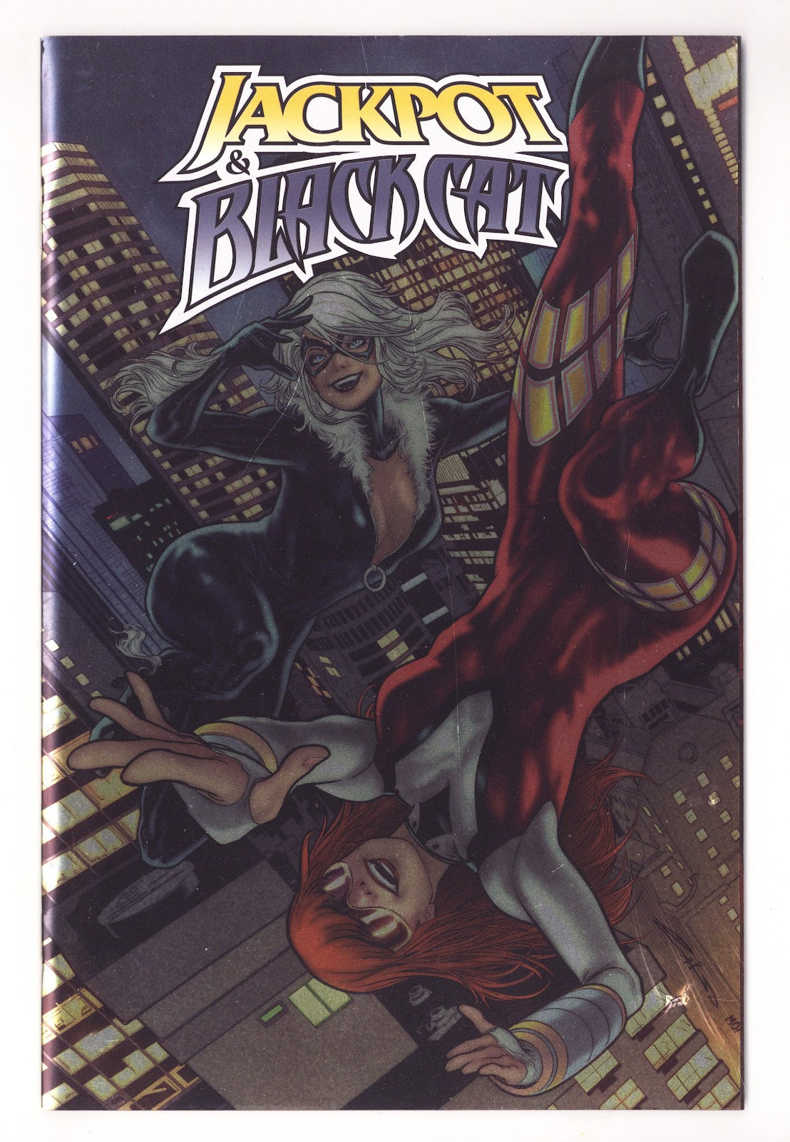 Jackpot & Black Cat   1  High Grade   (2024) Laiso Foil  Variant  