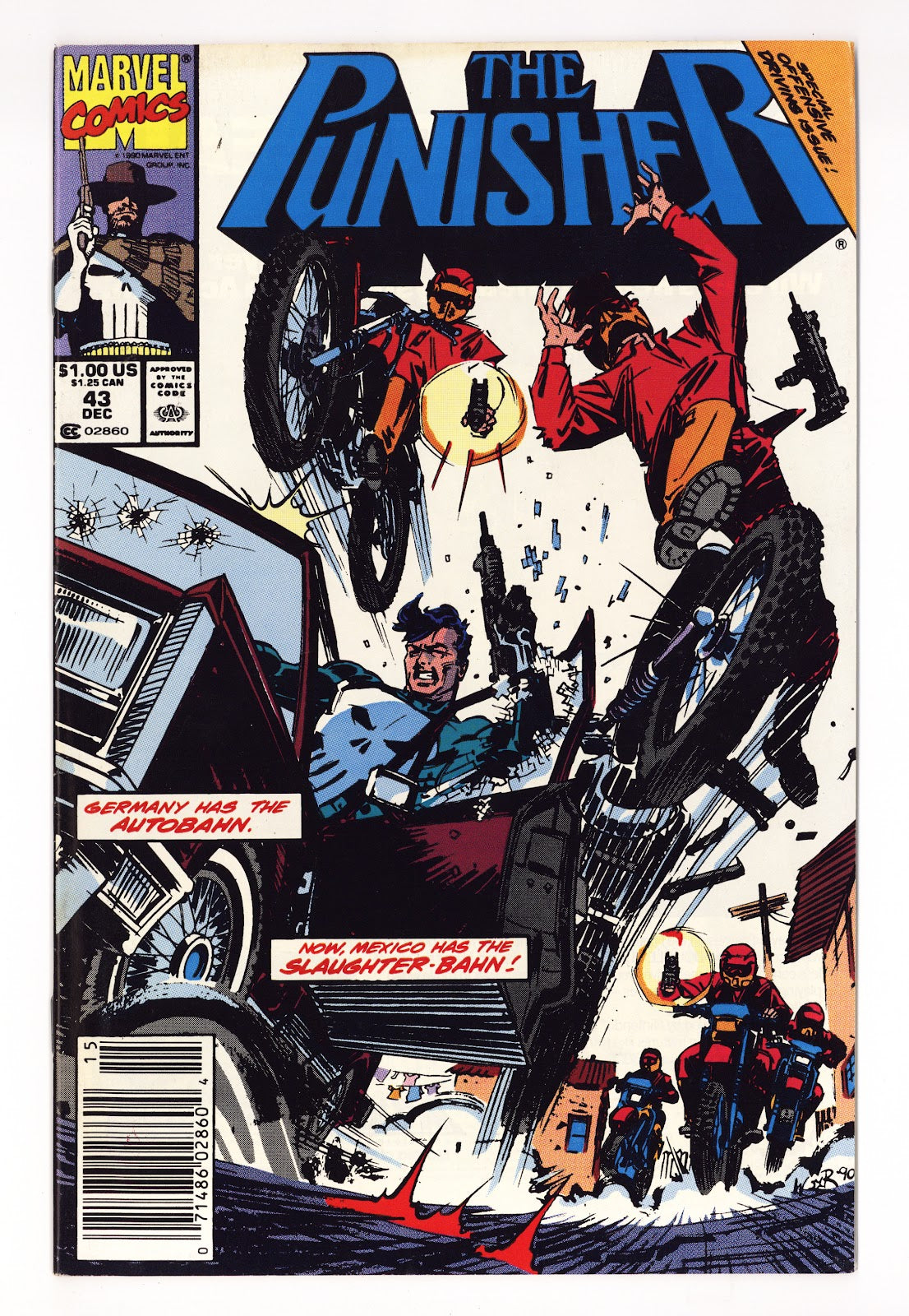 The Punisher Vol 2 43  Mid Grade   (1990)   Newsstand