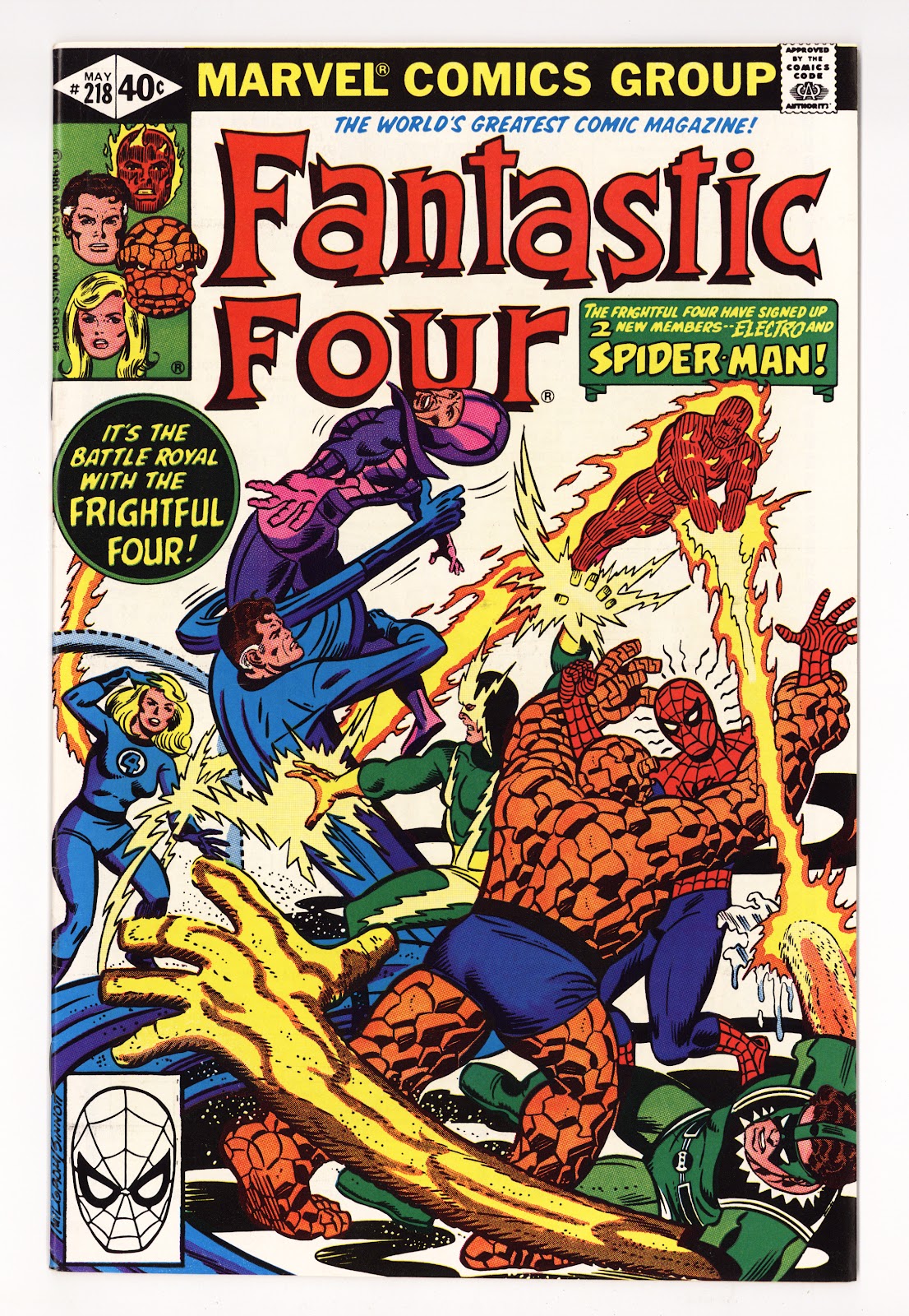 Fantastic Four Vol 1 218 Mid Grade (1980) 