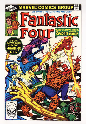 Fantastic Four Vol 1 218 Mid Grade (1980)