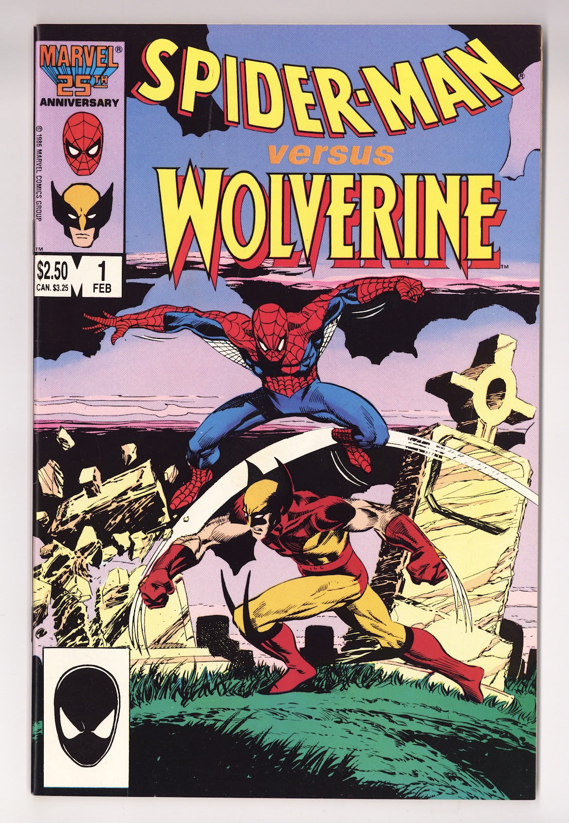 Spider-Man vs. Wolverine 1 VF- (7.5) (1987) 
