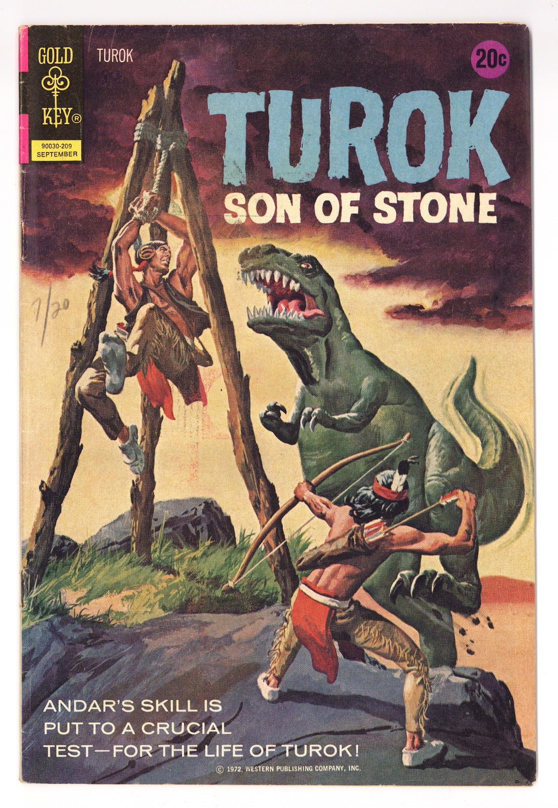 Turok, Son of Stone 80 Low Grade (1972) 20¢ Variant 