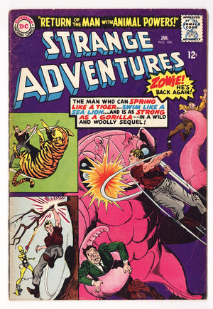 Strange Adventures Vol 1 184 VG+ (4.5) (1966)