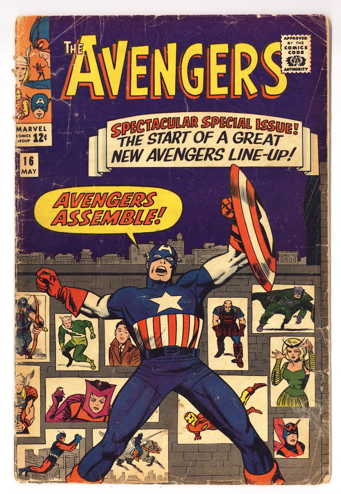 The Avengers Vol 1 16 GD (2.0) (1965)  