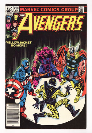 The Avengers Vol 1 230 Mid Grade (1983) Canadian Price Variant