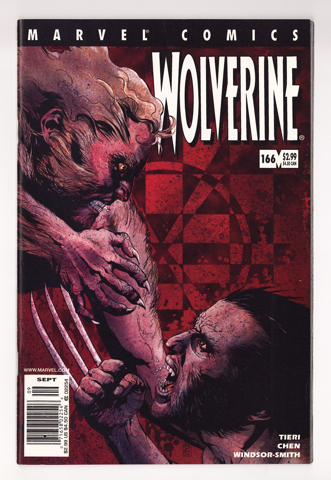 Wolverine Vol 2 166  High Grade   (2001)   Newsstand  