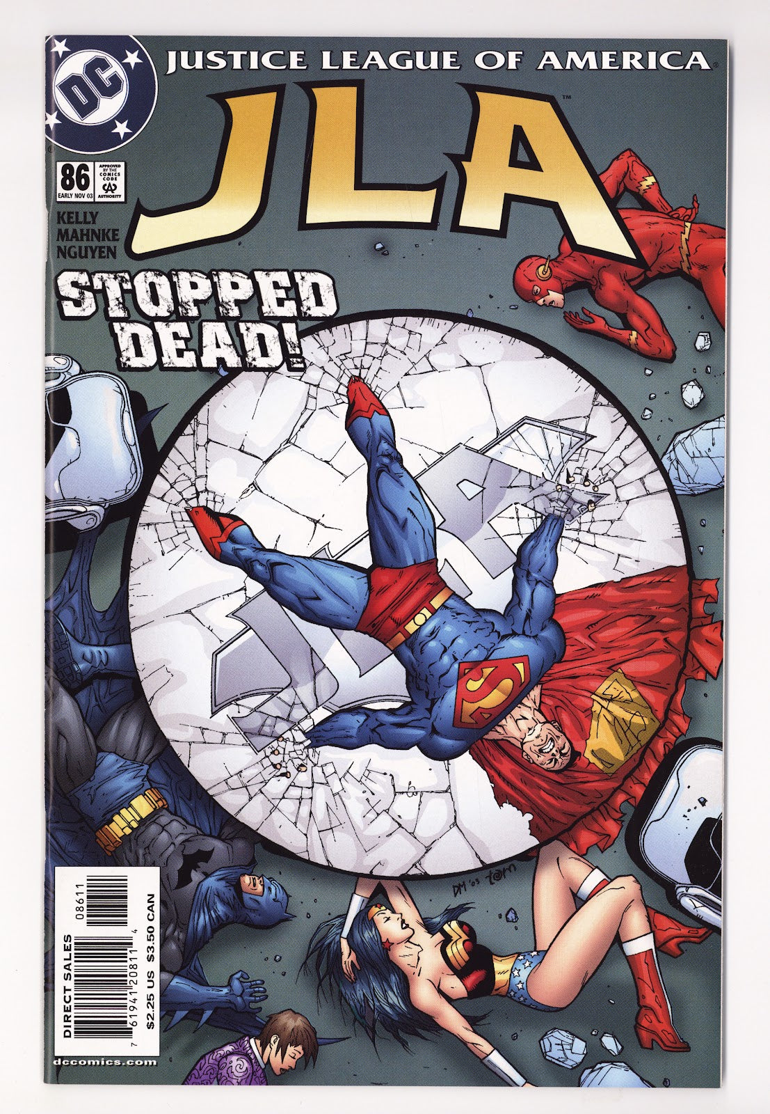 JLA 86 High Grade (2003) Direct Sales 