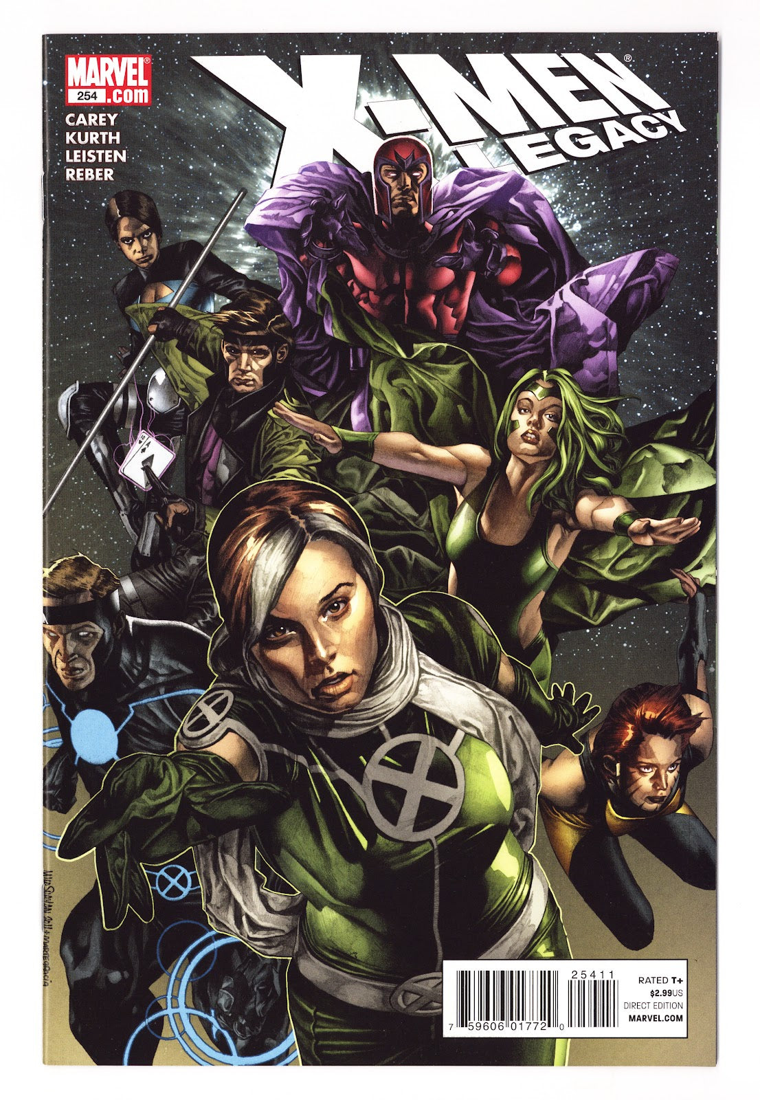 X-Men: Legacy Vol 1 254  High Grade   (2011)     