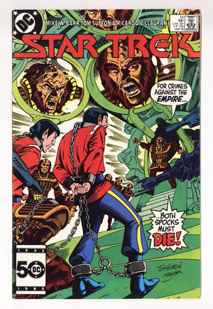 Star Trek Vol 1 14  Mid Grade   (1985)