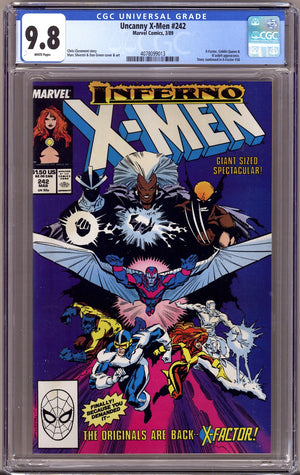 The Uncanny X-Men Vol 1 242 CGC 9.8 (NM/M)   (1989)