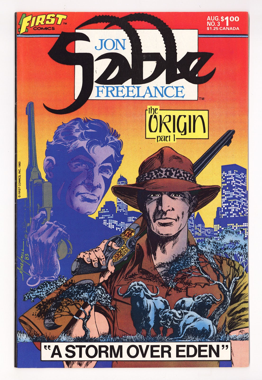 Jon Sable, Freelance   3  Mid Grade   (1983)     