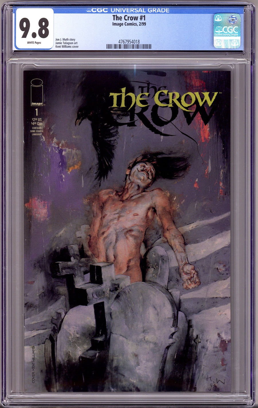 The Crow   1 CGC 9.8 (NM/M)   (1999)