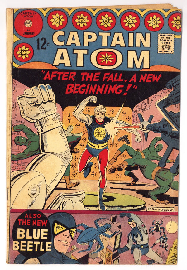 Captain Atom Vol 2 84  VG- (3.5)   (1967)