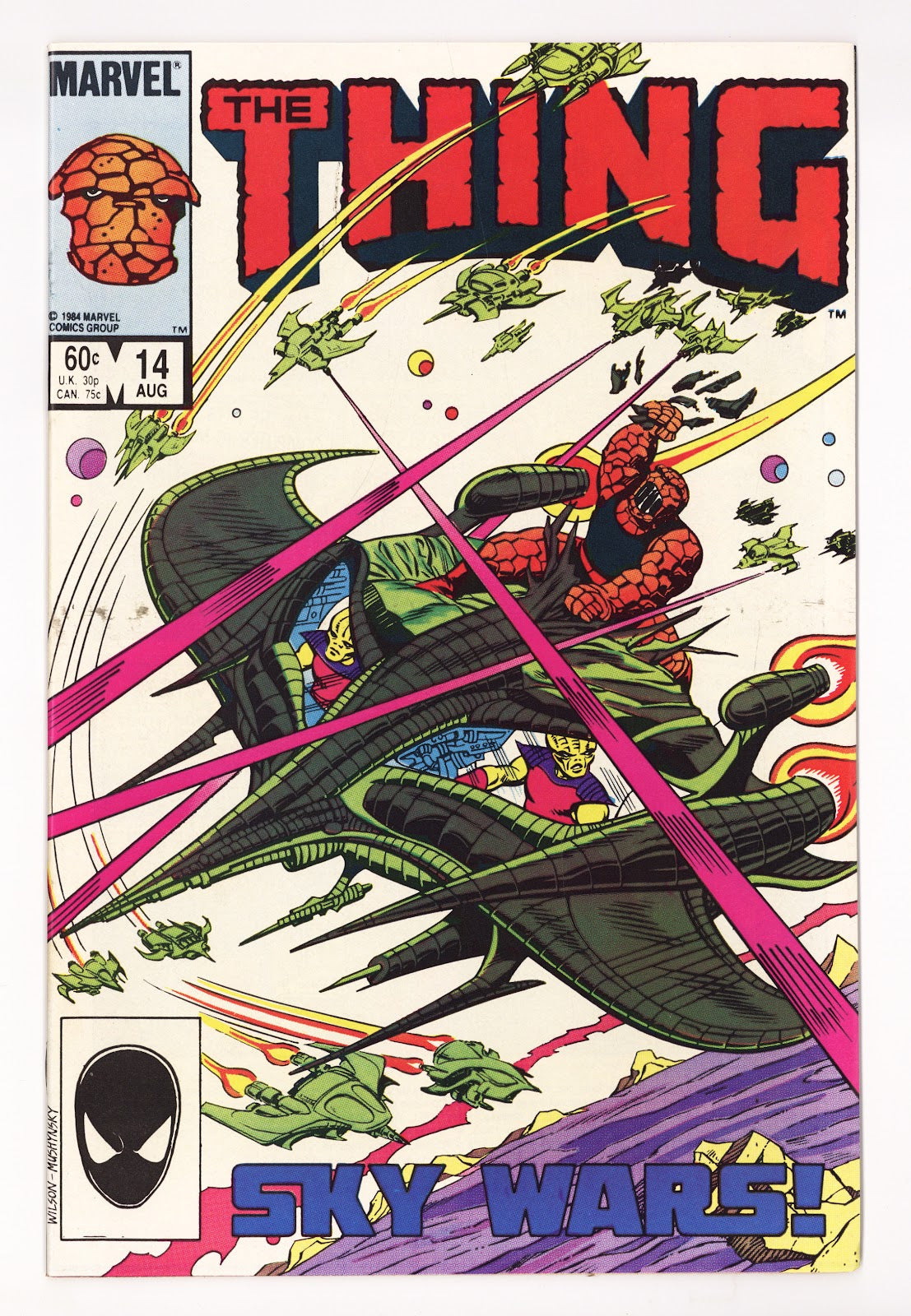 The Thing Vol 1 14 High Grade (1984) Direct 