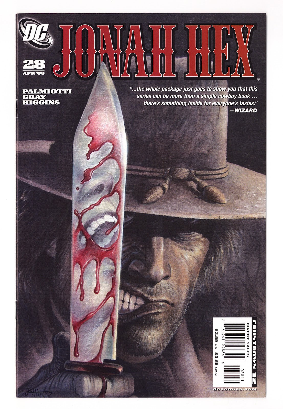 Jonah Hex Vol 2 28  Mid Grade   (2008)     