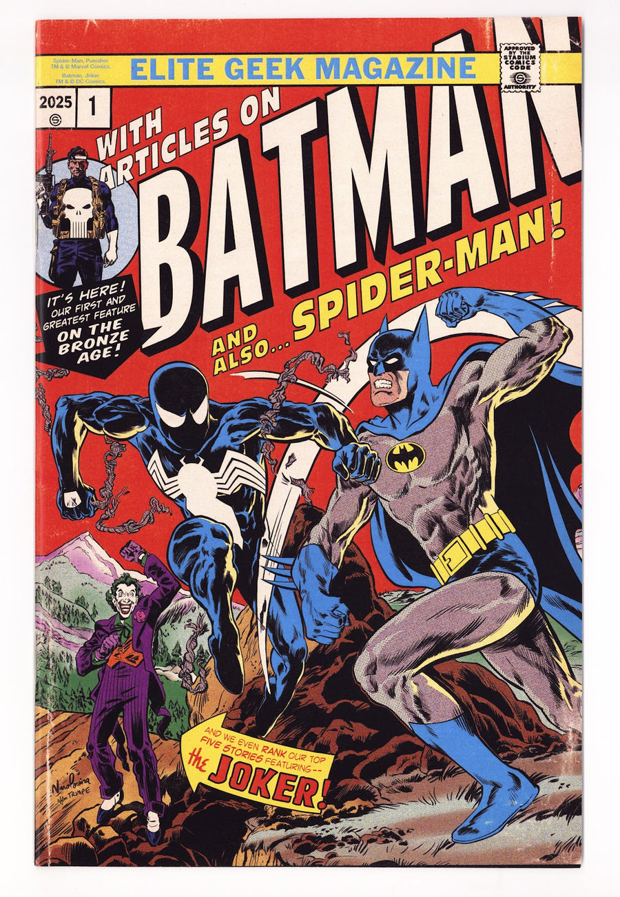 Elite Geek Magazine   1  NM- (9.2)   (2025) Pereira Homage  Variant  