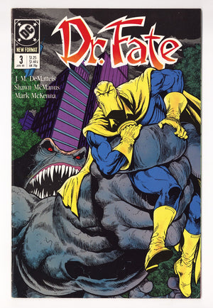 Doctor Fate Vol 2 3  Mid Grade   (1989)