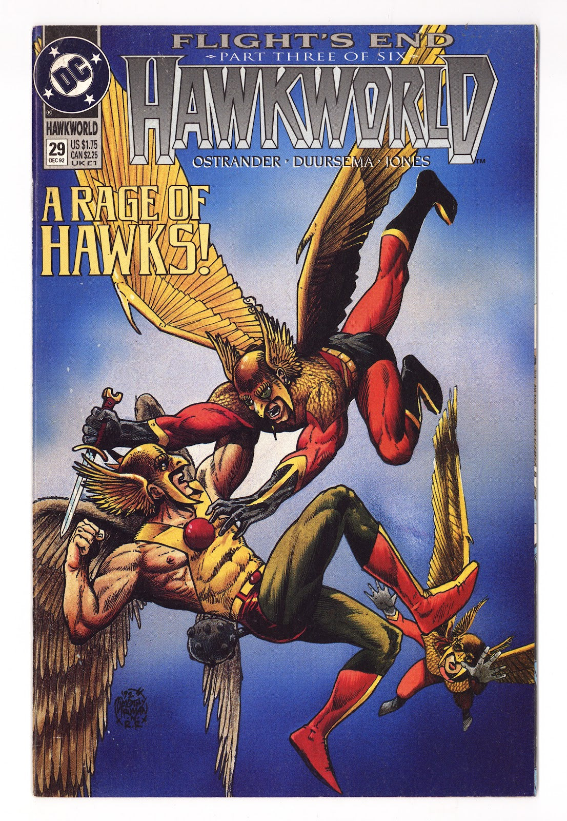 Hawkworld Vol 2 29  High Grade   (1992)     