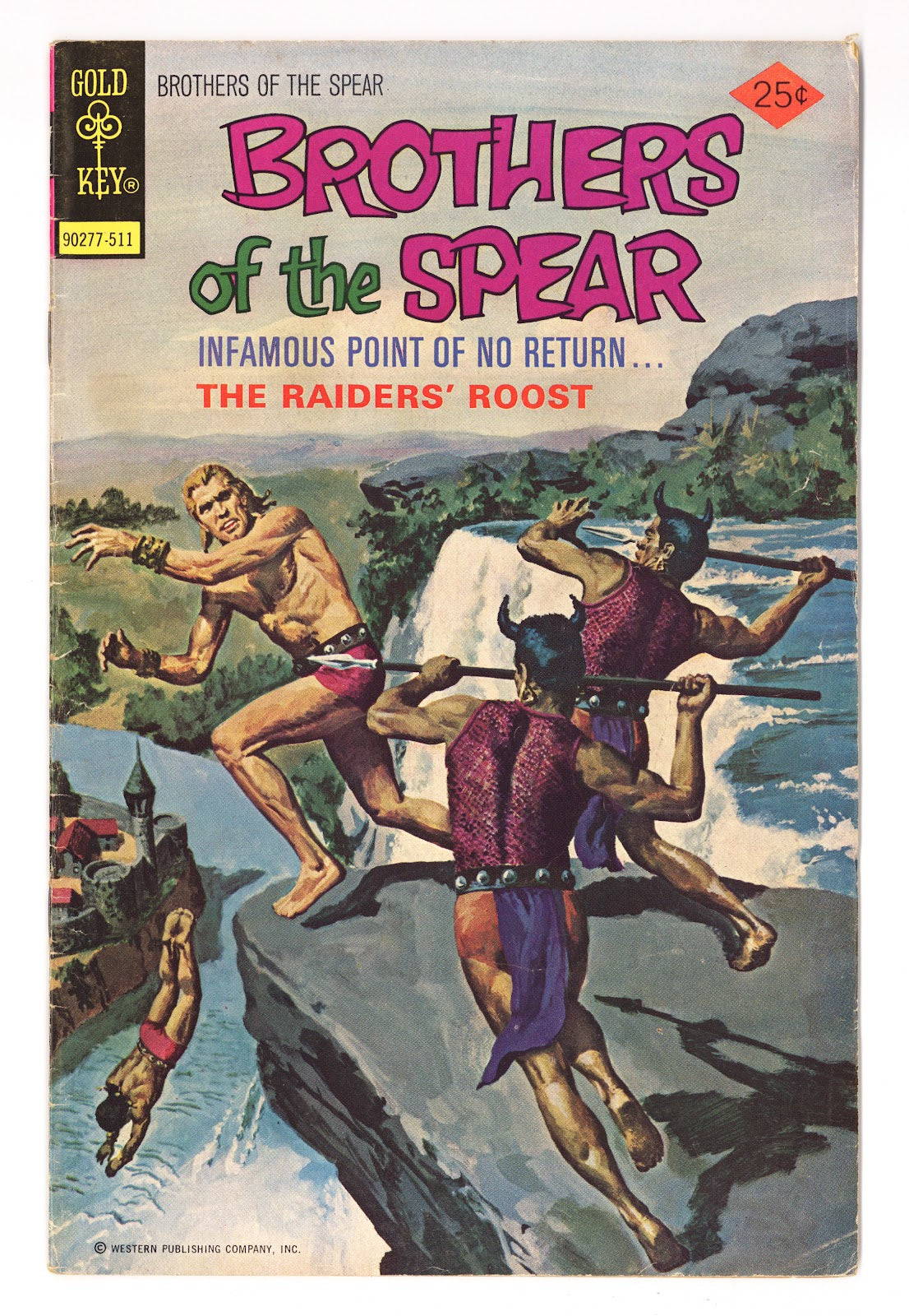 Brothers of the Spear 16 Low Grade (1975) Gold Key 